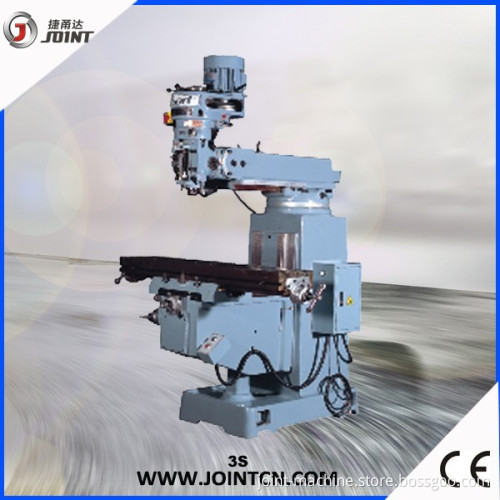 Joint strong cutting and high efficiency vertical turret milling machine 3S